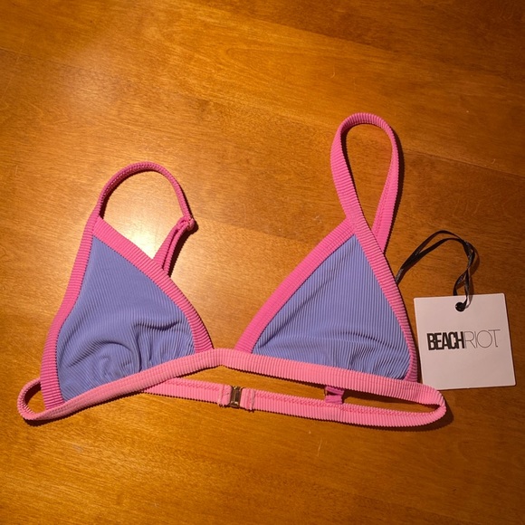NWT Beach Riot Mika bikini top SMALL - Picture 4 of 8